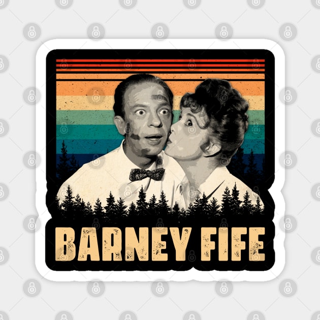 Nip It In The Bud Barney Fife Classic Comedy Tee Magnet by Zombie Girlshop