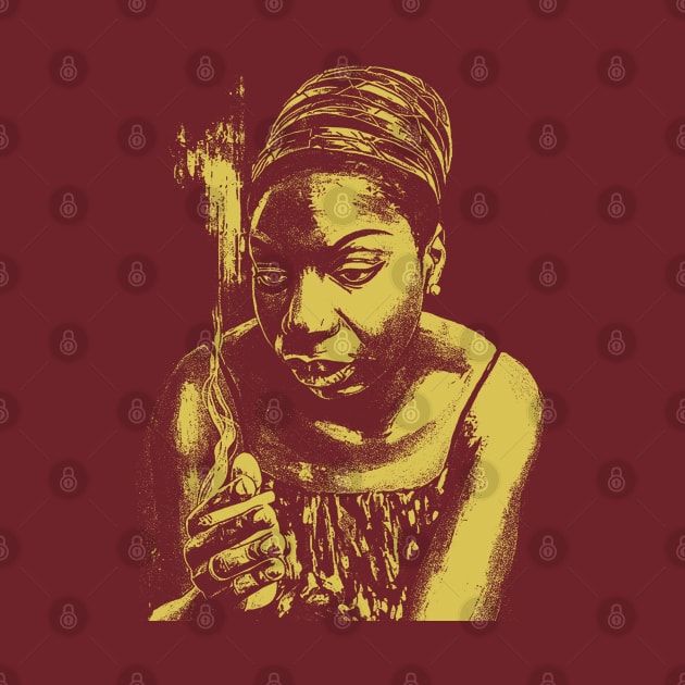 YELLOW Nina Simone by KIBOY777