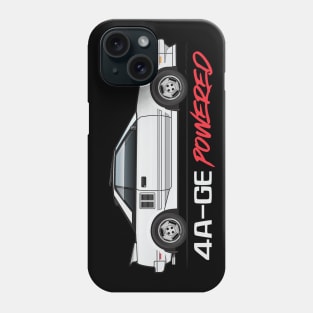 Powered-White Phone Case