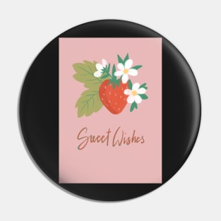 Strawberry sweet wishes Pin