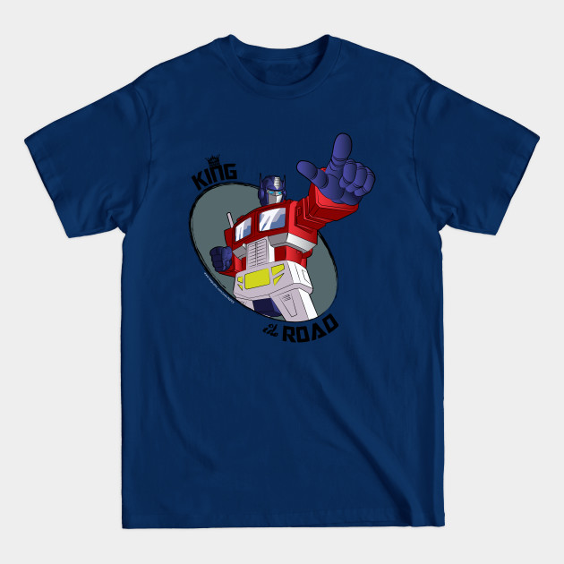 Discover Optimus Prime - King of the Road (point) - Convoy - T-Shirt