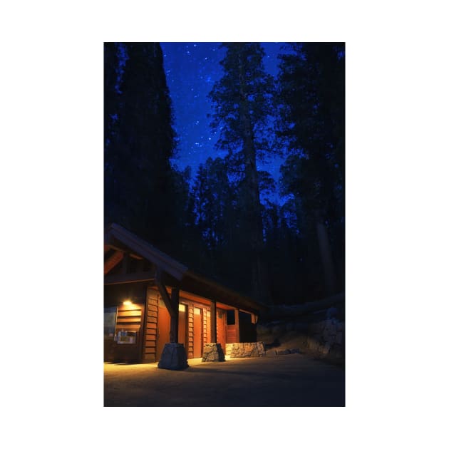 Cabin in the Woods by jswolfphoto
