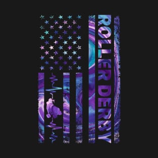 Roller Derby Flag T-Shirt