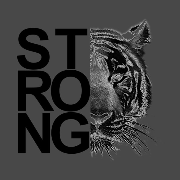 tiger strong motiv by Designation4