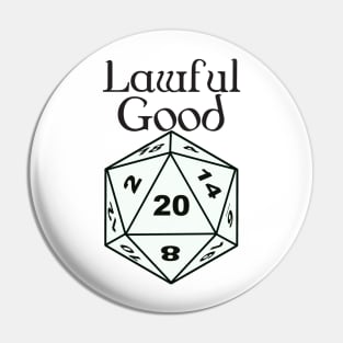 Lawful Good Alignment Pin