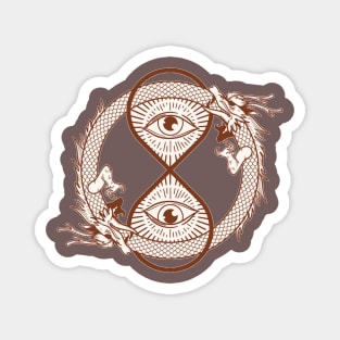 Ouroboros symbol Magnet
