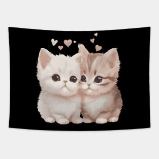 Cute Munchkin Kitten Tapestry