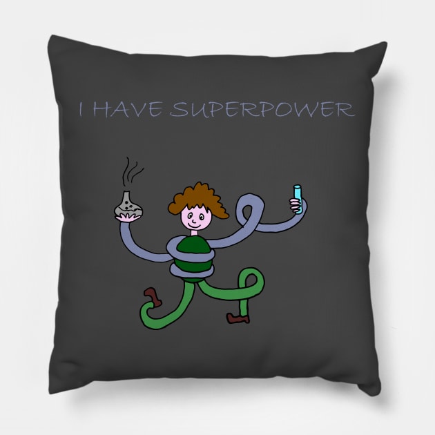 Superpower Pillow by Day101