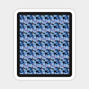 Forgetmenots print Magnet