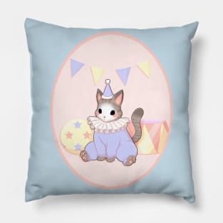 Clown cat Pillow