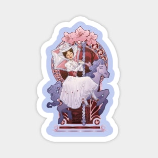 Jolly Carousel Ride Magnet