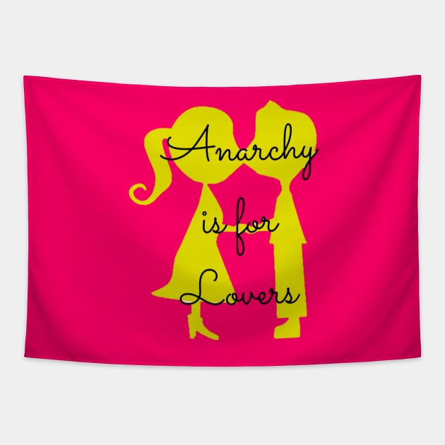 Anarchy is for Lovers Tapestry by TheDaintyTaurus