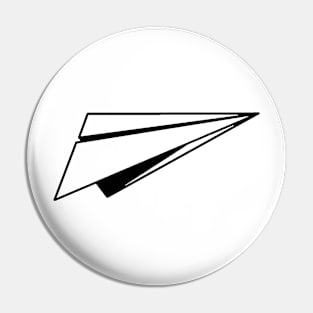 Paper Airplane Pin