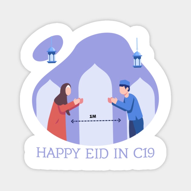 Eid in Covid19 Magnet by nahiidul