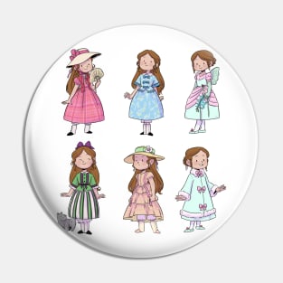 Marie-Grace Gardener - American Girl Pin