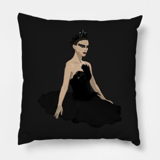 Black Swan (Version 2) Pillow