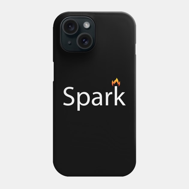 Spark sparking artistic design Phone Case by BL4CK&WH1TE 