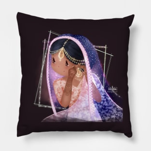 Indian Girl Pillow