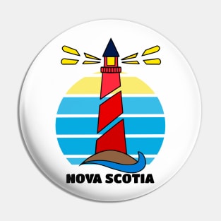 Nova Scotia Canada, Lighthouse Pin
