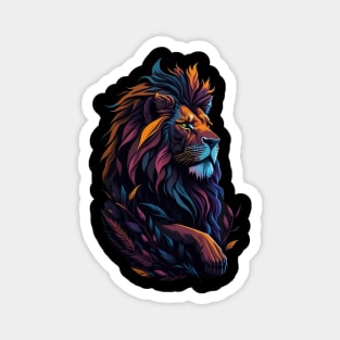 King lion lovers Magnet