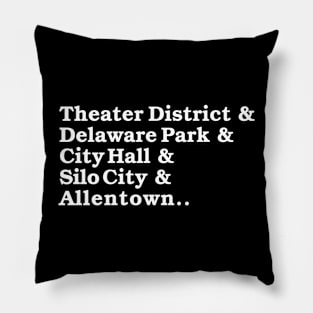 Buffalo NY Landmarks Pillow