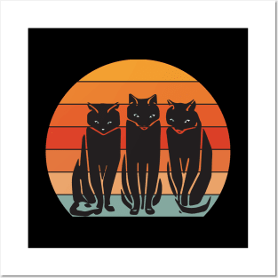 Vinyl Sticker - Suspicious Black Cat | CUSTOM PET PORTRAITS