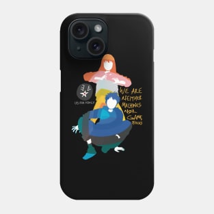 Heavenly Delusion Or Tengoku Daimakyou Anime Manga Kiruko And Maru In Awesome Color Minimalistic Design Phone Case