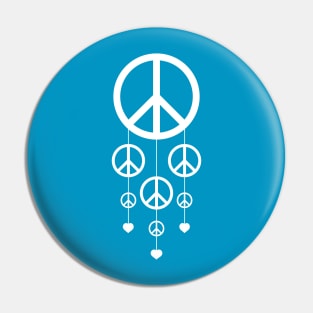 peace and love Pin