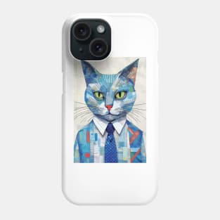 Abstract Cat 5 Phone Case