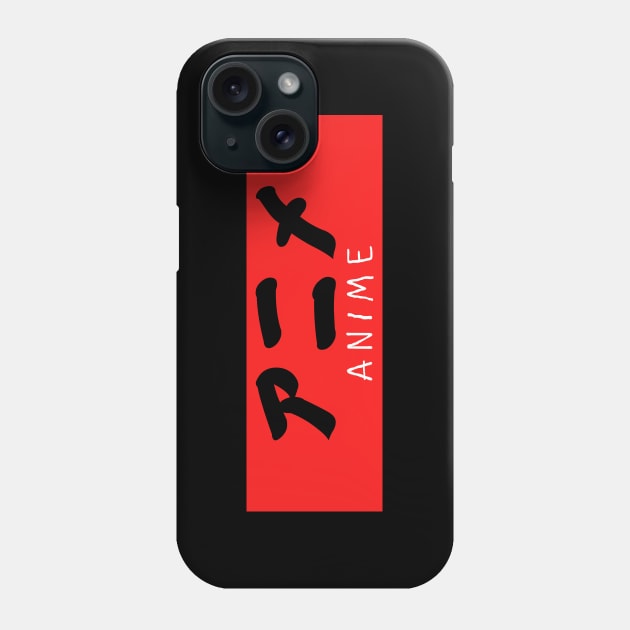 Japanese Kanji Anime Phone Case by TeeTowArt