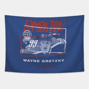 Wayne Gretzky Edmonton Tones Tapestry