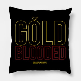 Warriors Gold Blooded 2022 Playoffs Shirt T-Shirt Pillow