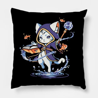 Water Magic Cat Pillow