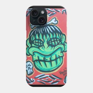 shrunken head Phone Case