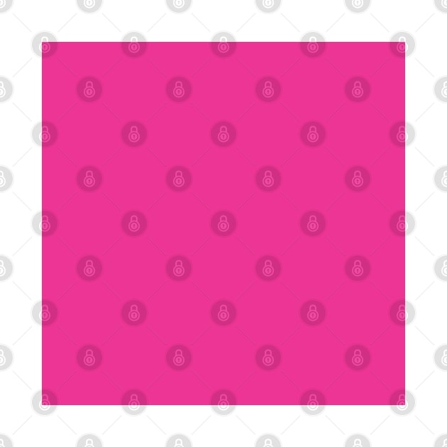 Solid Flirt hot Pink Monochrome Minimal Design by HiddenPuppets