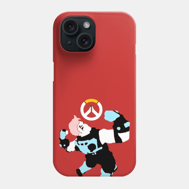 Powerful Zarya Overwatch Phone Case by OtakuPapercraft