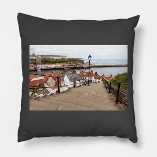 Whitby, 199 Steps Pillow