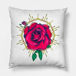 Red Rose Variation Pillow