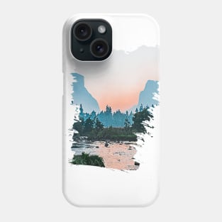 Beautiful Mountain Lake Landscape Phone Case