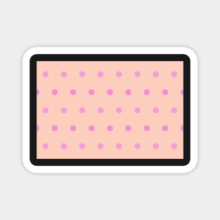 Pink dots Magnet