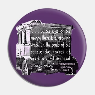 The Grapes of Wrath quote Pin