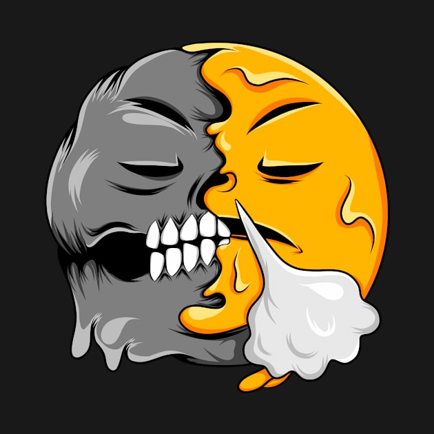 Steam from Nose Zombie Emoji by D3monic