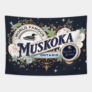 Muskoka Vintage Style Tapestry