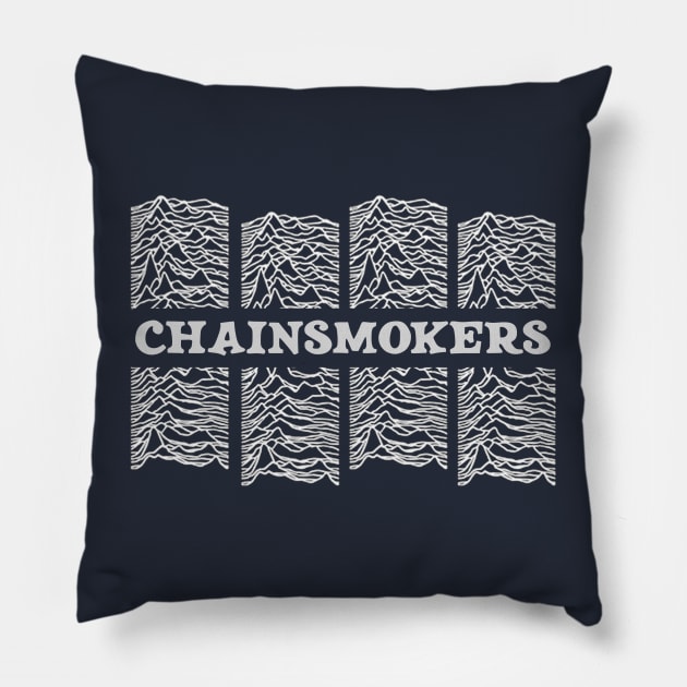 chainsmokers Pillow by Aiga EyeOn Design