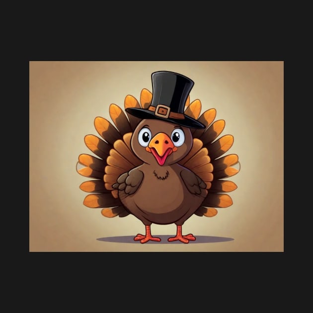 Cute Thanksgiving turkey by Love of animals