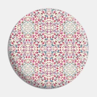 Pink Kaleidoscope Mandala Pin