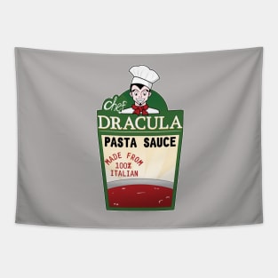 CHEF DRACULA PASTA SAUCE Tapestry