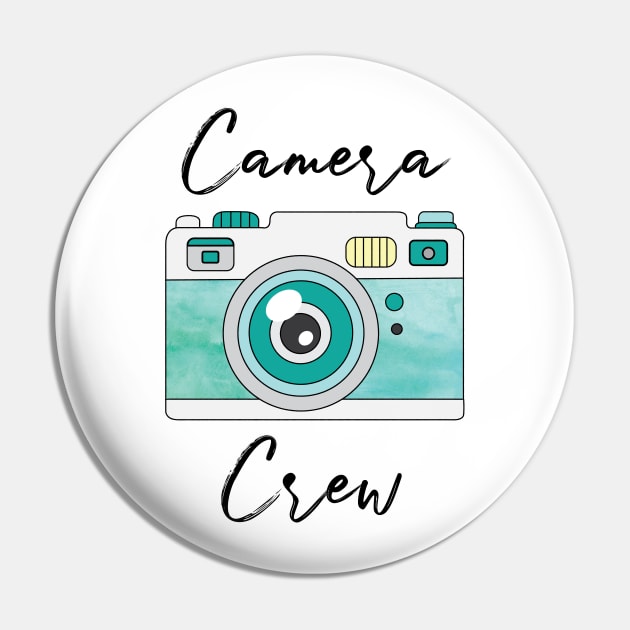 Camera Crew (Photography) Pin by JessieDesign