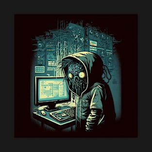 Data Heist, Mad Hacker's Cyber Rampage T-Shirt