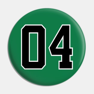 Number 04 Pin